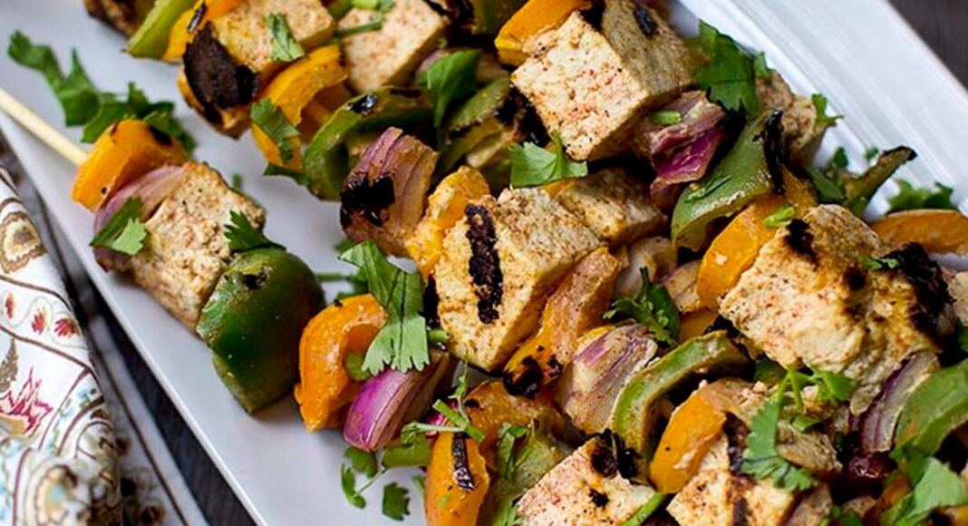 Grilled Tofu Tikka Kebabs [Vegan, Gluten-Free] – One Green Planet
