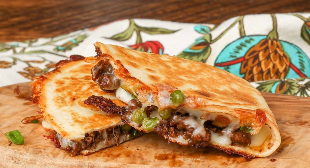 Korean Beef Quesadilla - Barefeet in the Kitchen