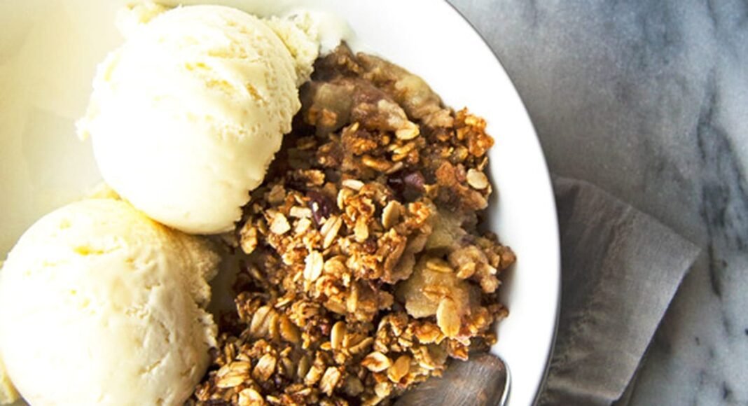 Pecan Pear Crumble [Vegan, Gluten-Free] – One Green Planet
