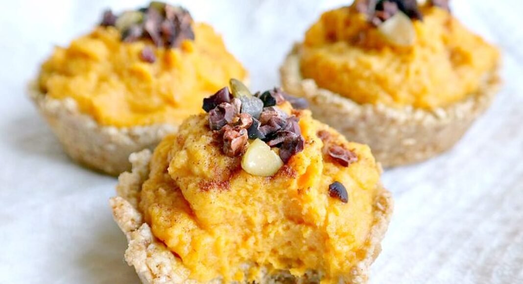 No-Bake Pumpkin Protein Cupcakes [Vegan, Gluten-Free] – One Green Planet