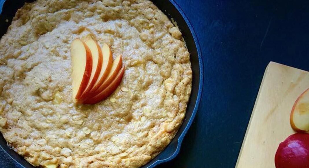 Caramel Apple Skillet Cookie [Vegan] – One Green Planet