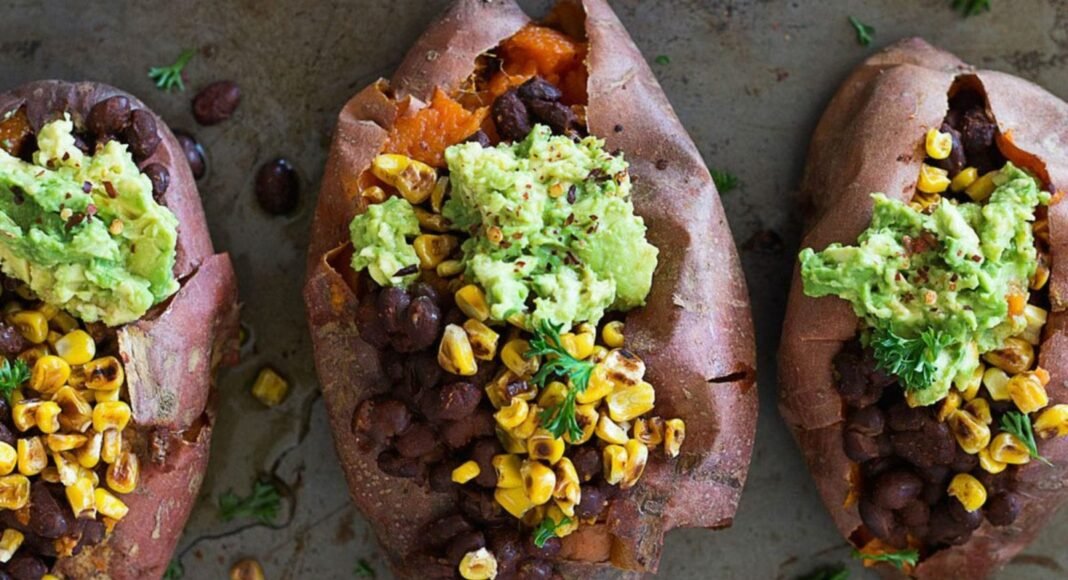 Simplify Dinner with These 15 Deliciously Stuffed Sweet Potato Recipe! – One Green Planet