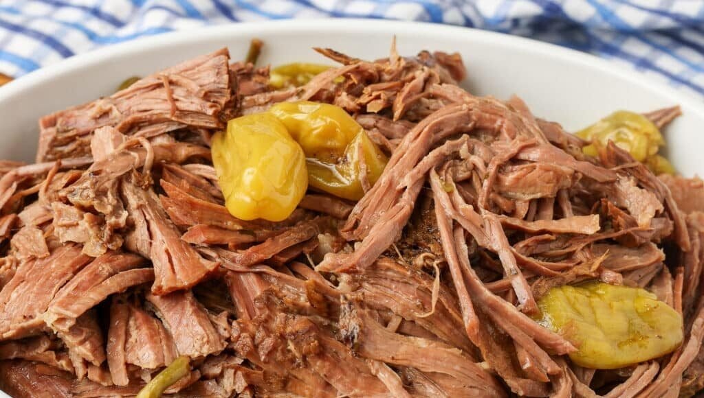 Slow Cooker Mississippi Pot Roast